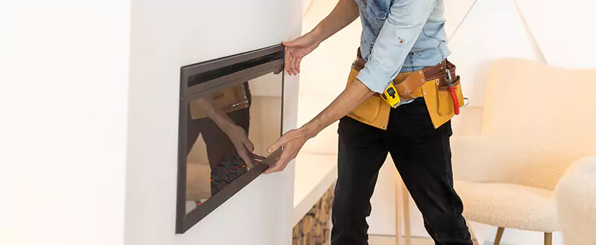 Metal Fireplace Installation in Wilmington Island, Georgia