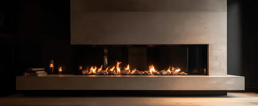 Gas Fireplace Ember Bed Design Services in Wilmington Island, Georgia