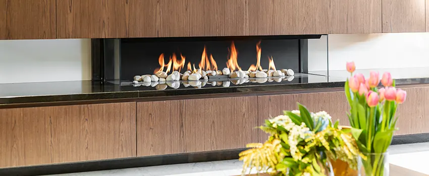Double-height Fireplace Design Refurbishment in Wilmington Island, Georgia